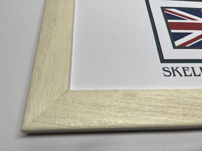 White Panoramic Wide Driftwood Frame