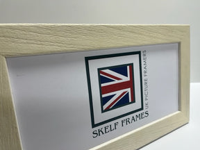 White Panoramic Wide Driftwood Frame