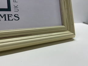 Distressed Off-White Large Frame - Metric
