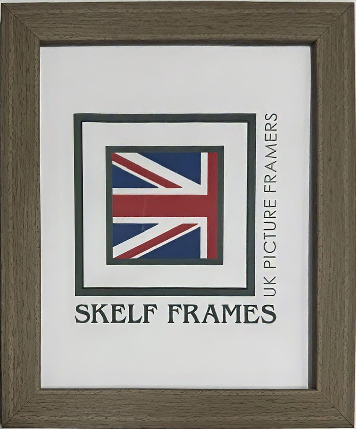 Flat Brushed Grey Frame