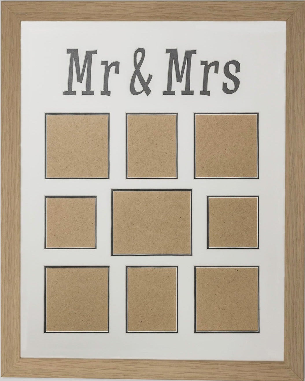 Mr & Mrs Wedding Multi Mount Frame 20" x 16"