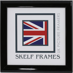 Shiny Black Square Frame