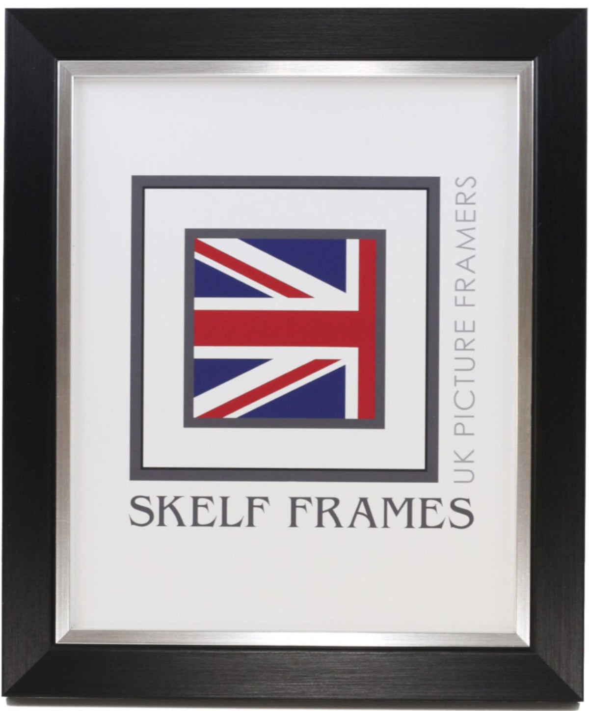 Brush Black with Silver Inlay A3, A4 & A5 Frames