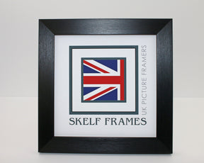 Brush Black Square Frame