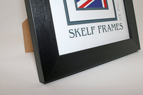 Brush Black Square Frame