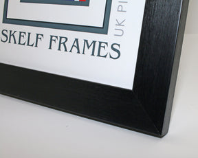 Brush Black Square Frame