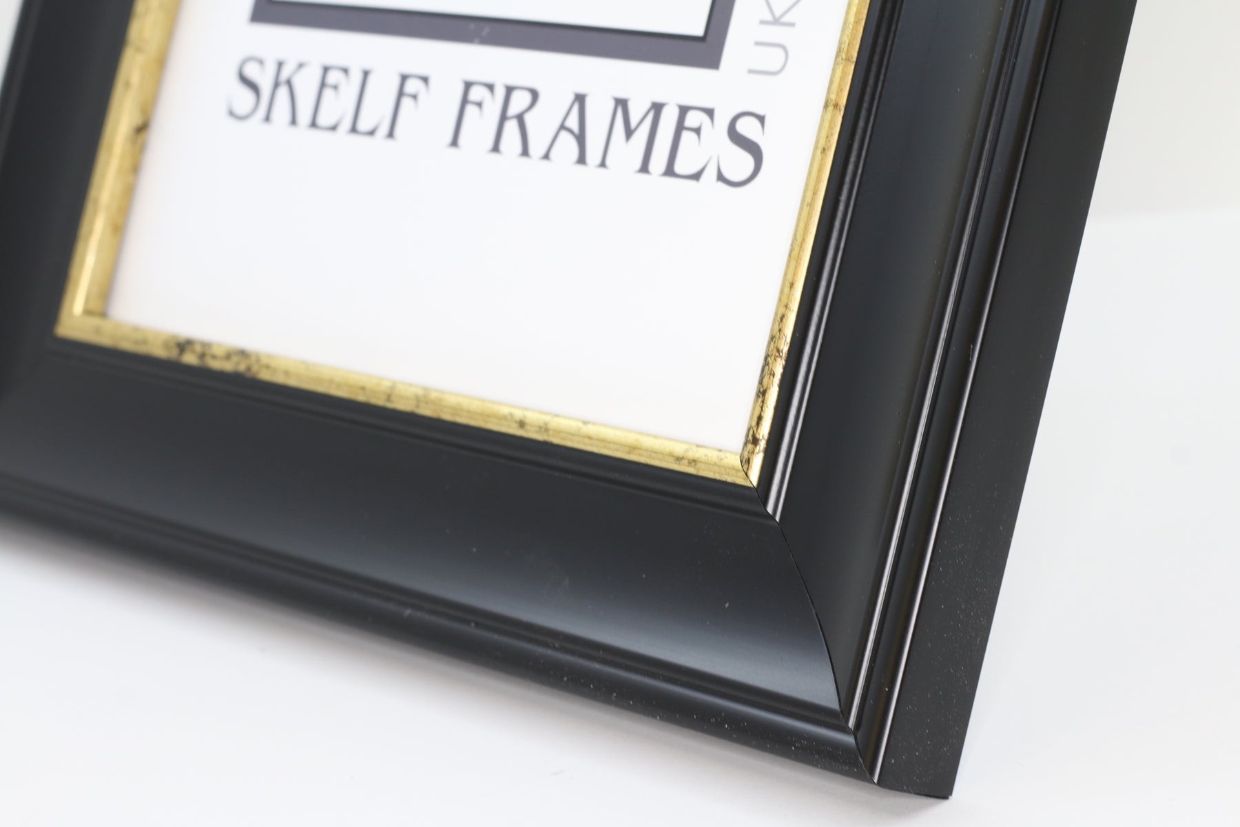 Black & Gold Cornwall Range Frame - Metric