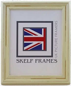 Distressed Off-White A1, A2, A3, A4 & A5 Size Frames