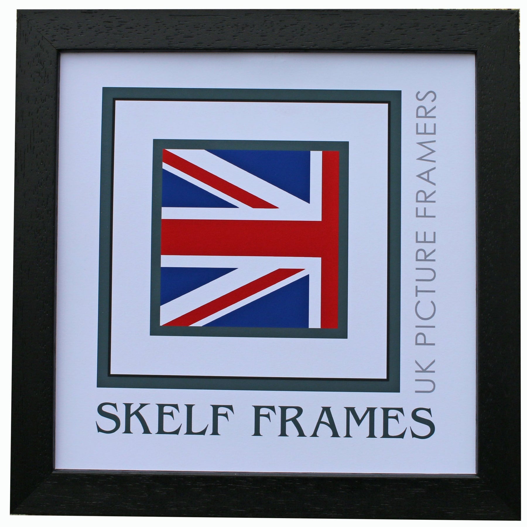 Econ Black Wood Square Frame