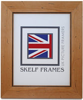 Antique Pine Distressed Wood Frame