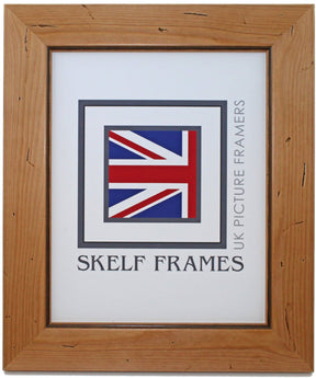 Antique Pine Distressed Wood Frame