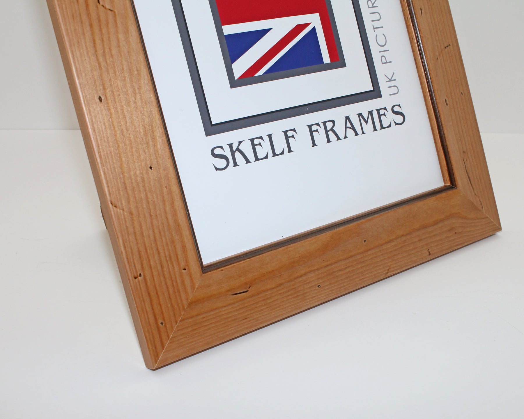 Antique Pine Distressed Wood Frame