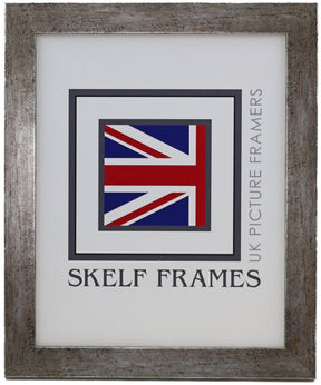 Flat Antique Silver A1, A2, A3, A4 & A5 Size Frames
