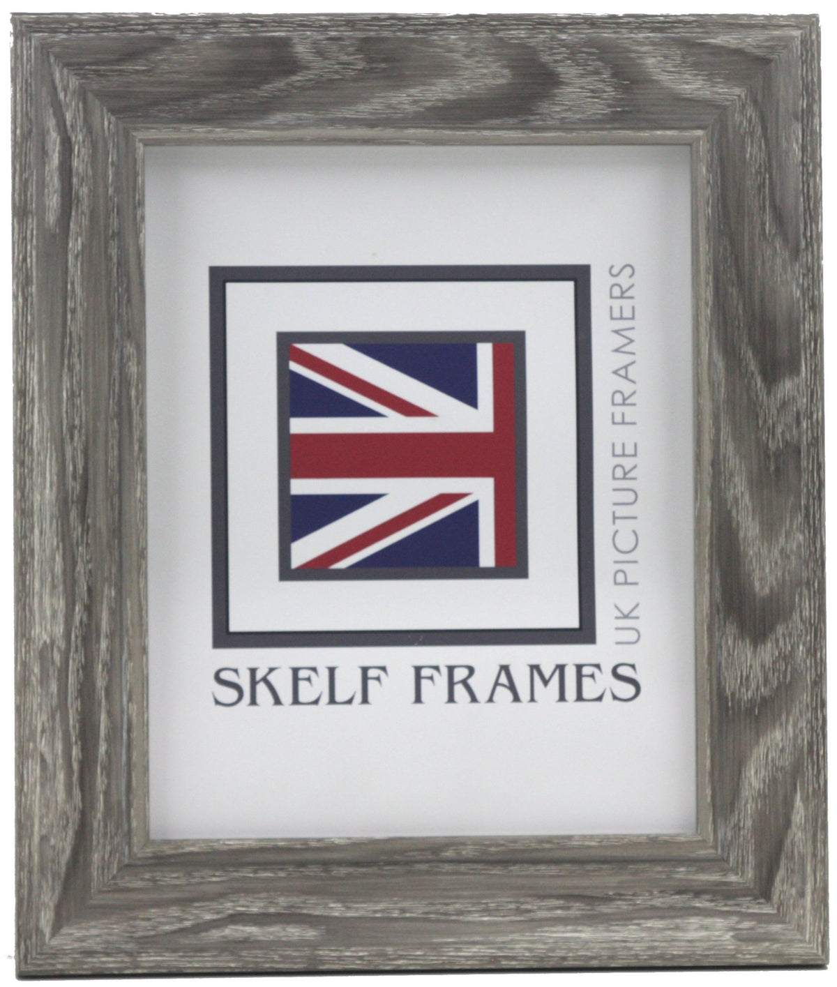 Cornwall Grey Woodgrain Effect Frame - Metric