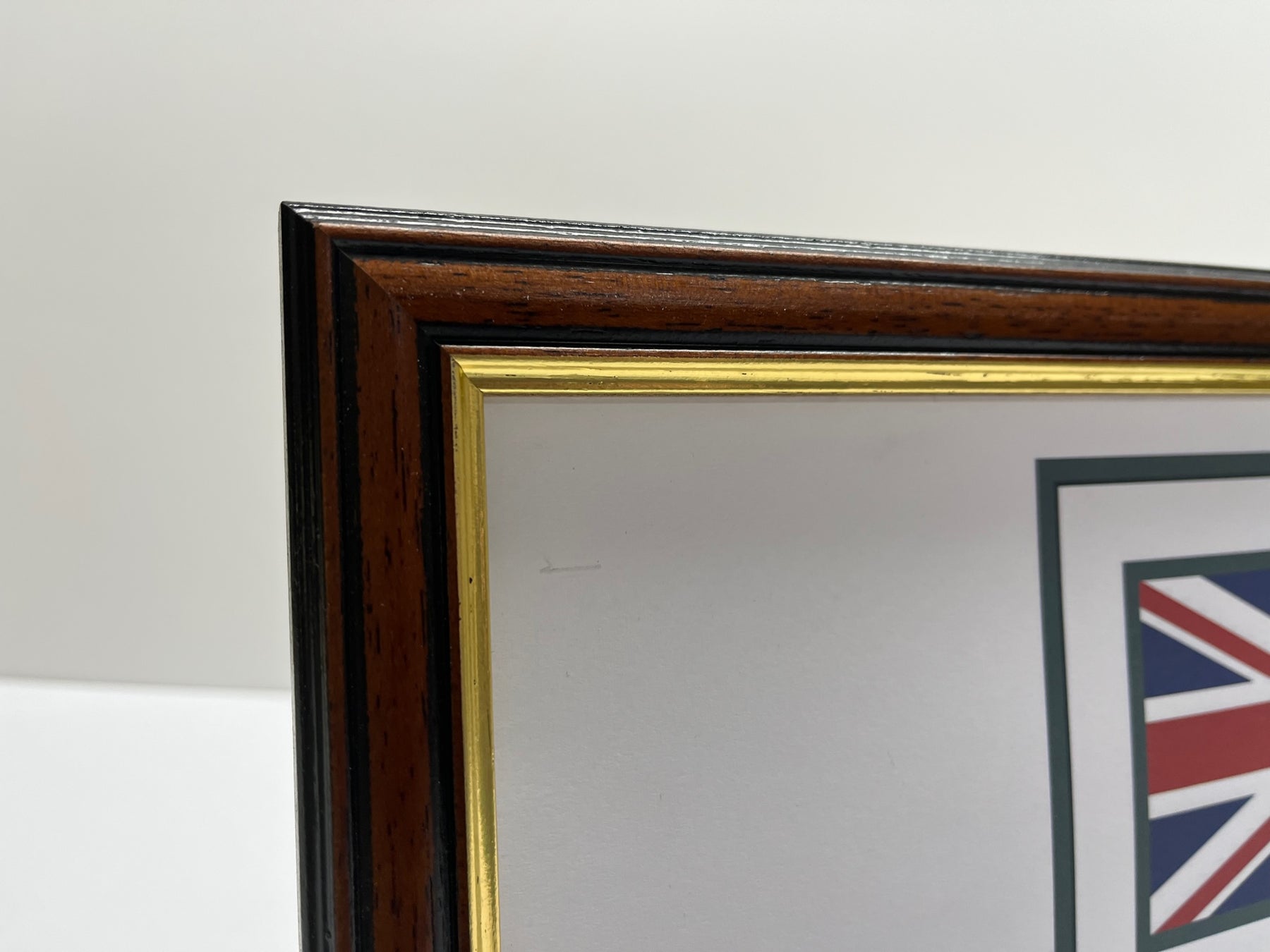 Dark Wood with Gold Inlay (LDW) Panoramic Frame