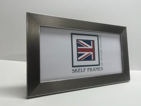 Panoramic Brushed Pewter Frame