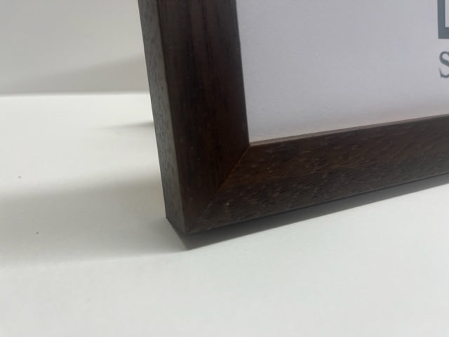 Phoenix Brown Wood Panoramic Frame