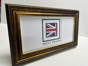Panoramic Antique Gold Effect Frame