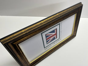 Panoramic Antique Gold Effect Frame