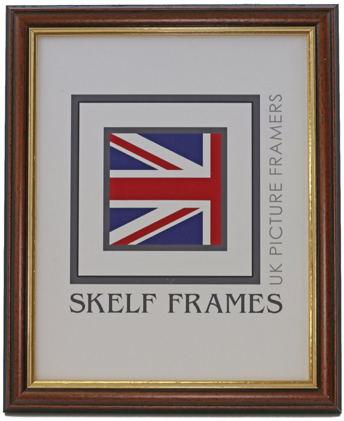 Gold Inlay Frame Dark Wood Gold Inlay Frame (A Sizes)
