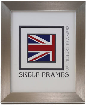 Brushed Pewter Frame - Metric