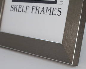 Brushed Pewter Frame - Metric