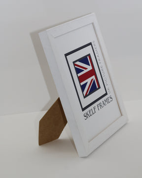 White Phoenix Wood Frame