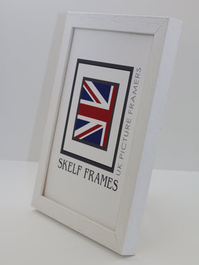 White Phoenix Wood Frame