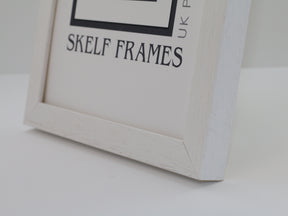 White Phoenix Wood Frame