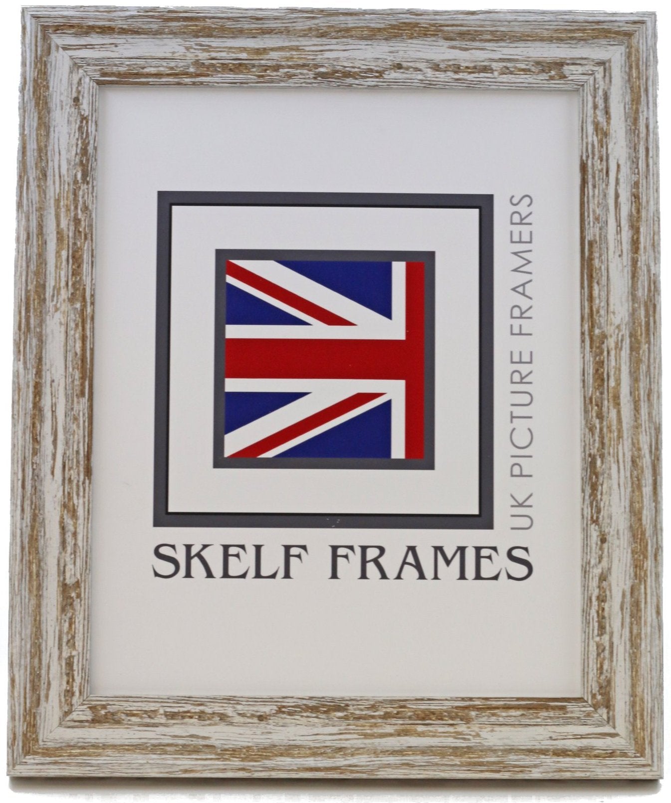 Dark Shabby Distressed Spoon Frame - Metric