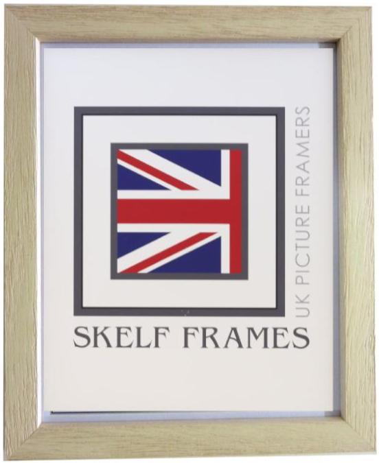 White Thin Driftwood Frame