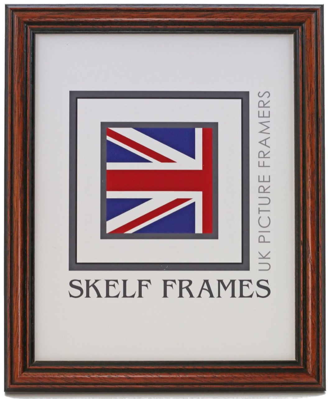 Traditional Dark Wood Frame