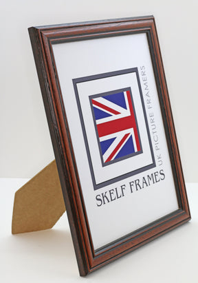 Traditional Dark Wood Frame