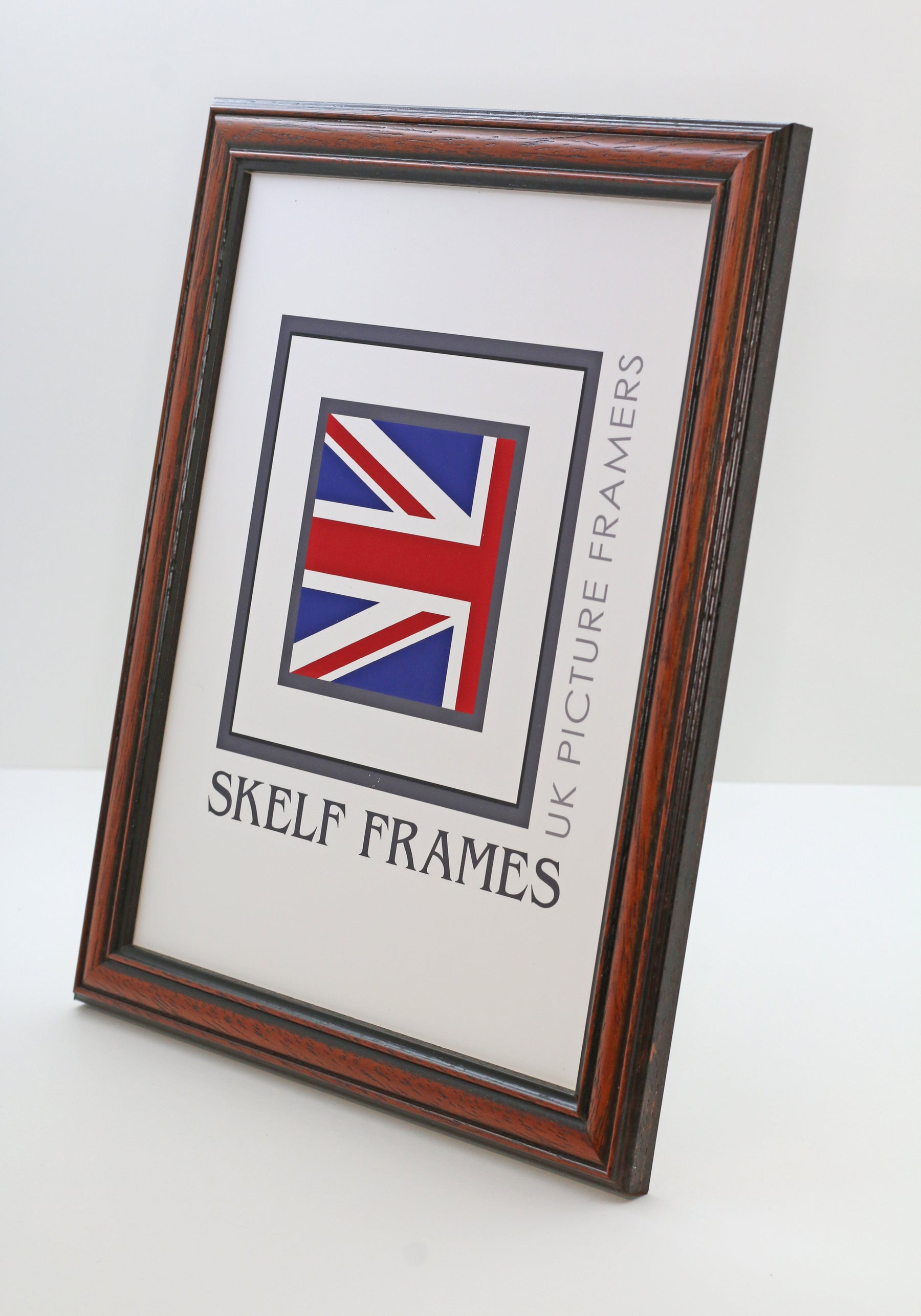 Traditional Dark Wood Frame