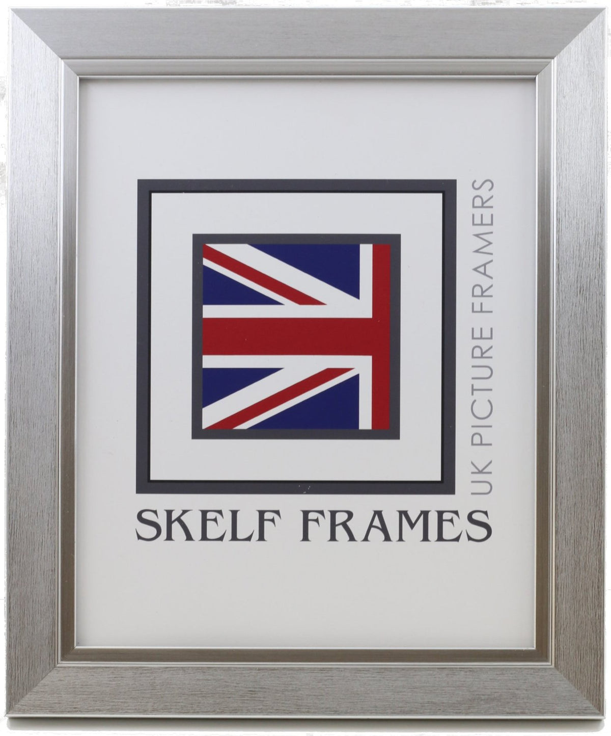 Brush Silver with Silver Inlay A4, A3 & A5 Frames