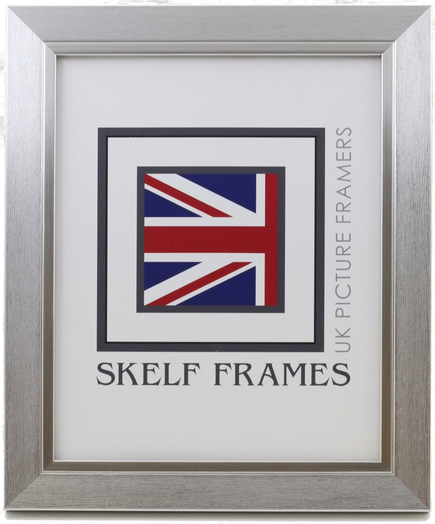 Brush Silver with Silver Inlay A4, A3 & A5 Frames