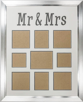 Mr & Mrs Wedding Multi Mount Frame 20" x 16"