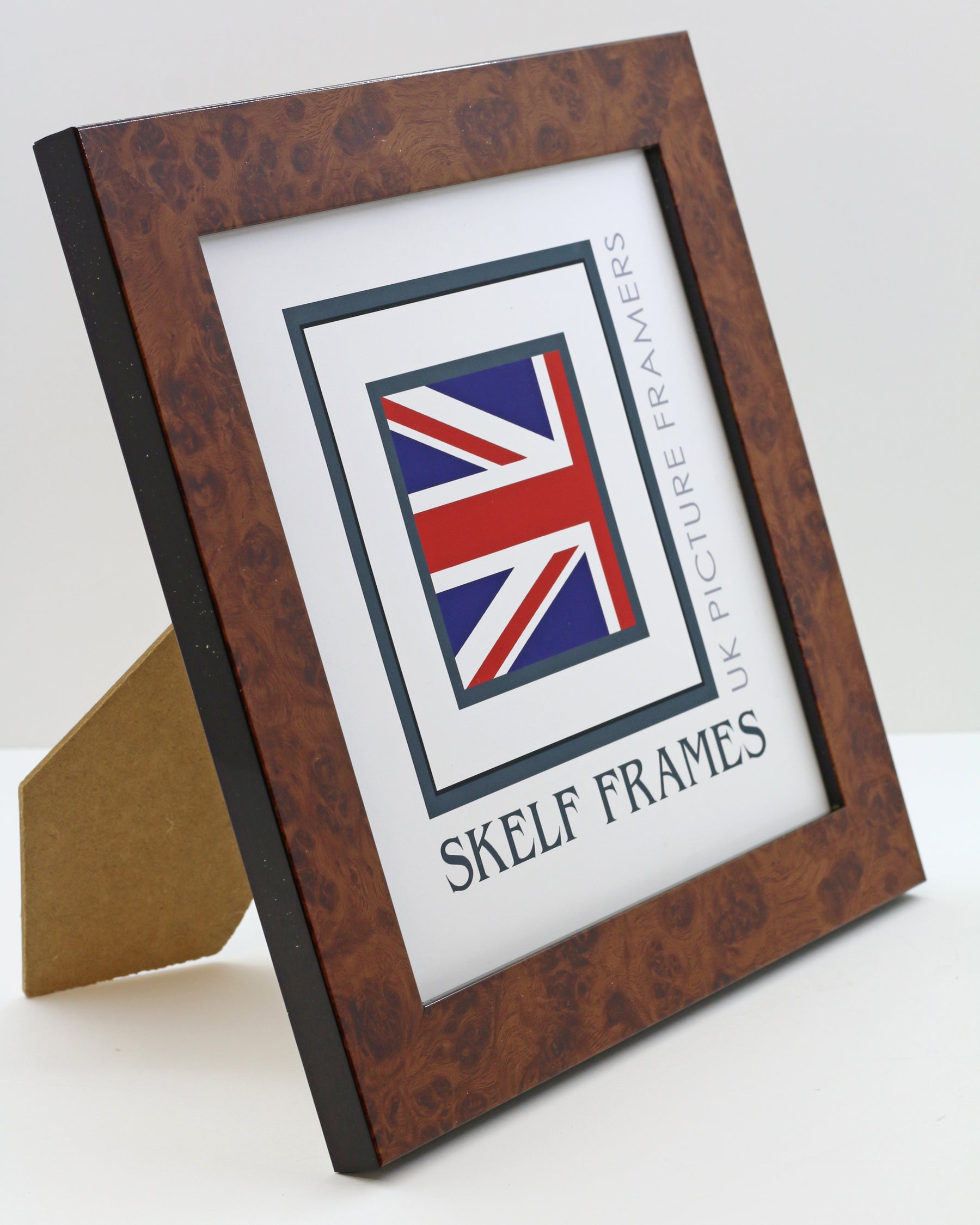 Walnut Effect Square Frame