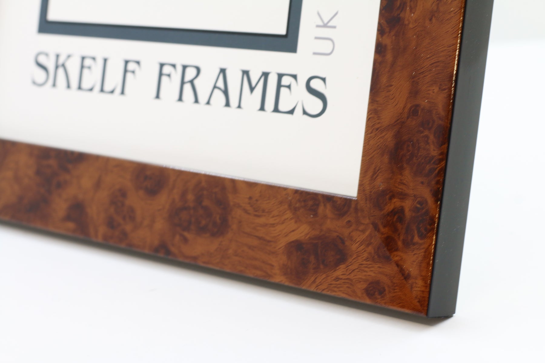 Panoramic Walnut Effect Frame