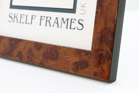 Walnut Effect Square Frame