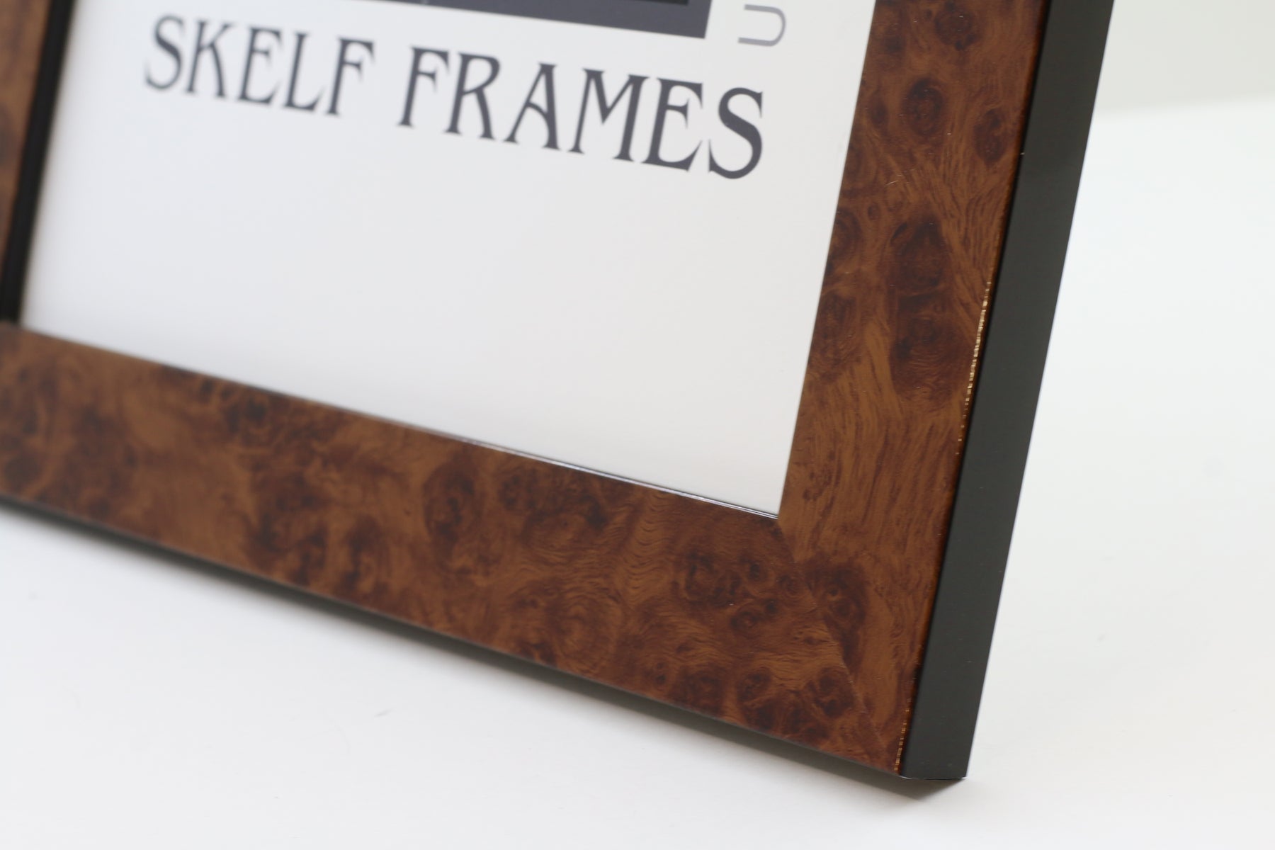 Walnut Multi Aperture Frame - 26" x 10" - With Glass