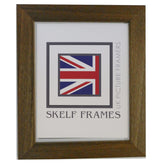 Wide Driftwood Effect Brown Wood Frame - Metric