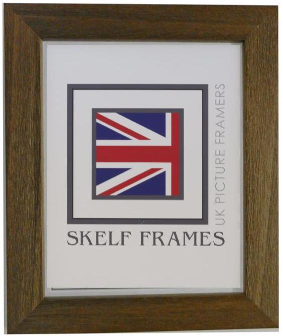 Brown Wide Driftwood Frame