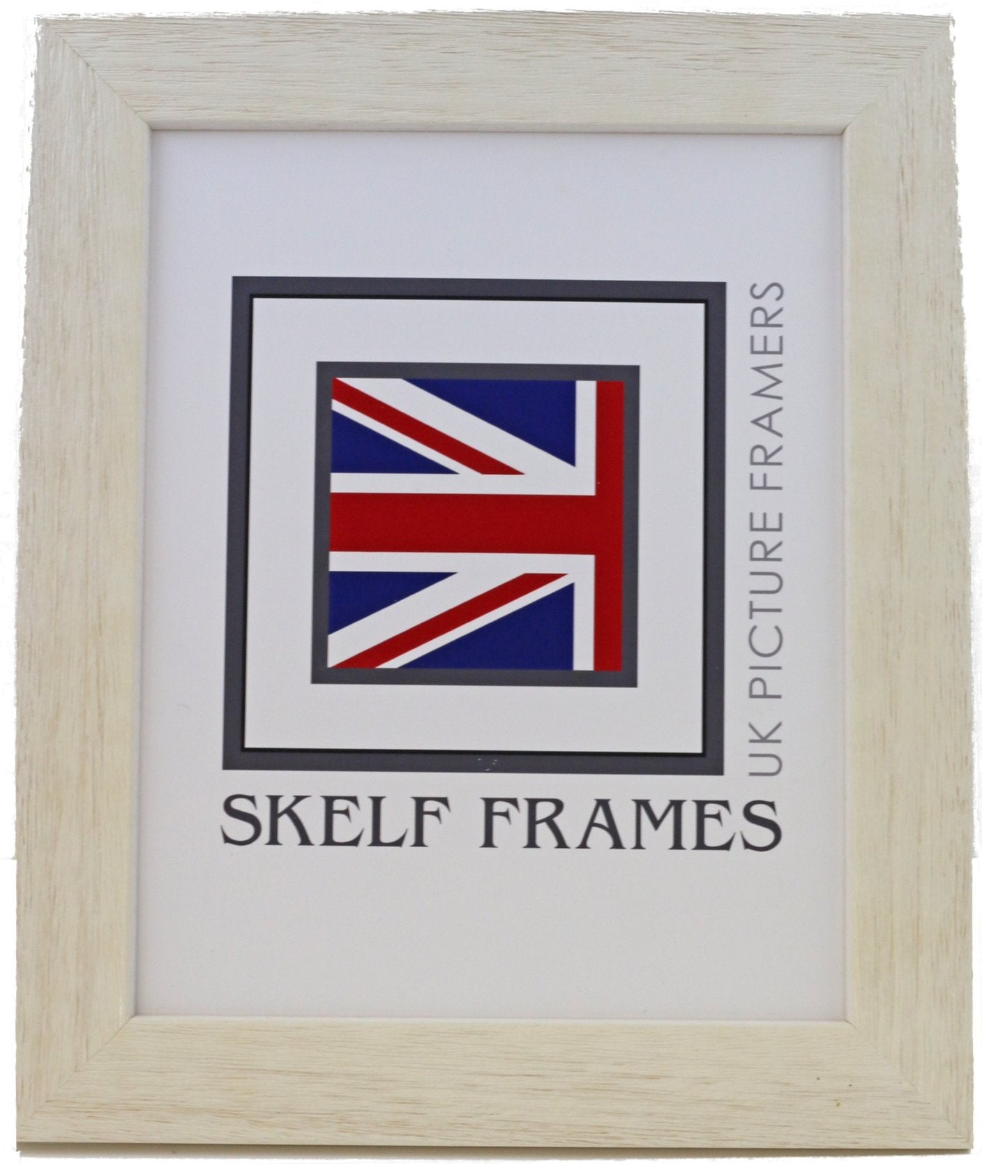 White Wide Driftwood Frame