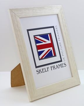 White Wide Driftwood Frame