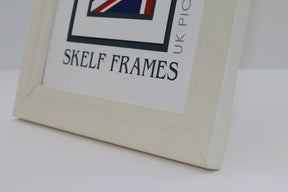 Wide White Driftwood Square Frame