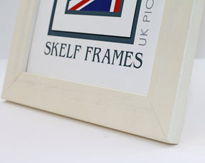 White Wide Driftwood Frame
