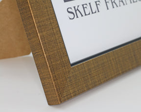 Gold Cross Hatch Frame (A Sizes)