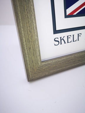 Flat Brushed Grey Frame