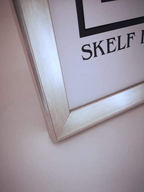 Bevelled Champagne Silver Frame